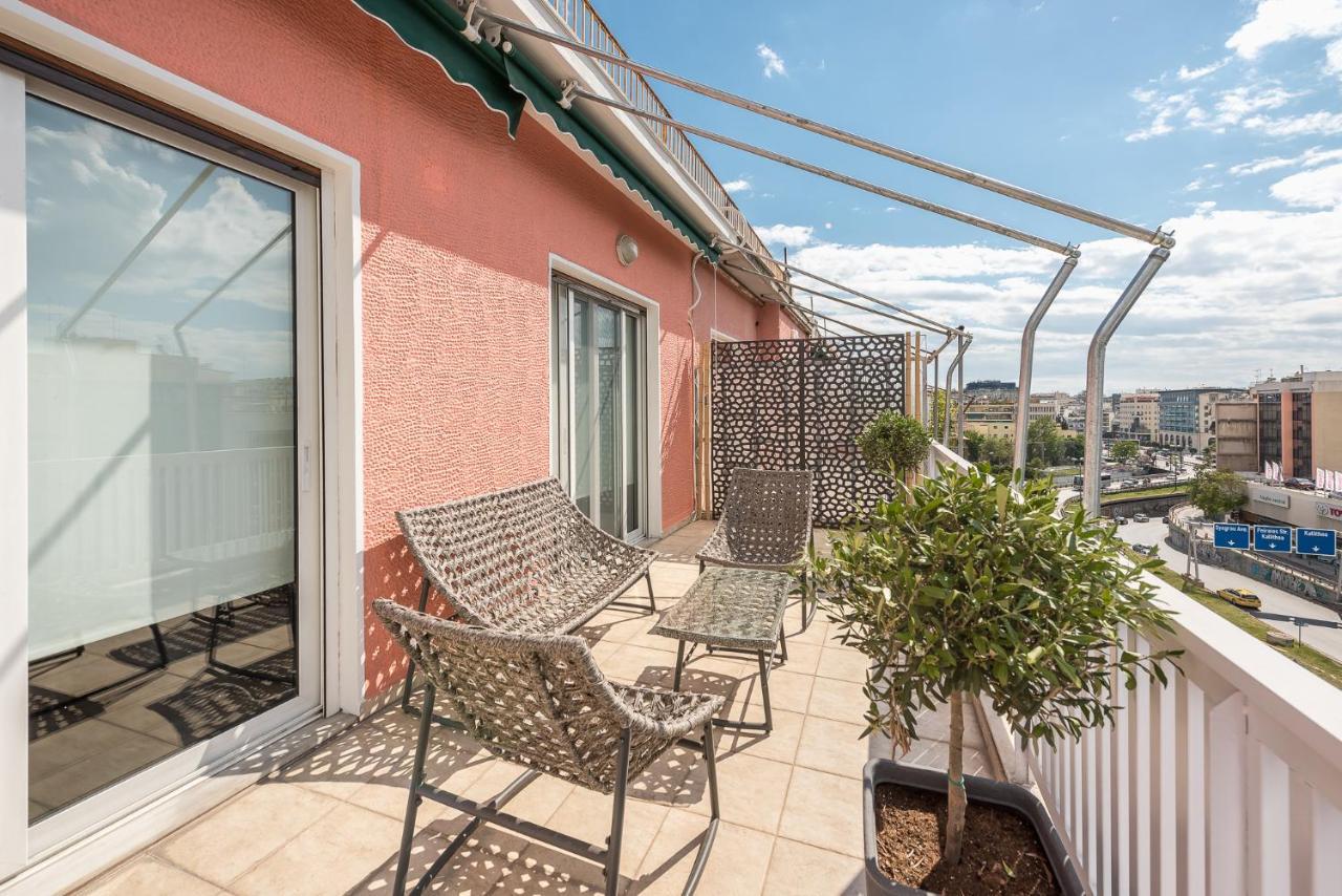شقة Traveler'S Dream 4 Brdm Renovated Penthouse أثينا المظهر الخارجي الصورة
